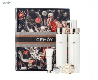 【包邮】Cemoy 澳诗茉 白金流明水乳套装礼盒（爽肤水 120ml+ 乳液 120ml+洁面 15ml+眼霜 2ml+面霜 10ml）